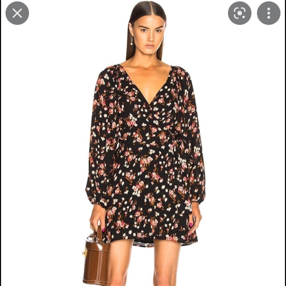 ALC Silk Wrap Dress NWT